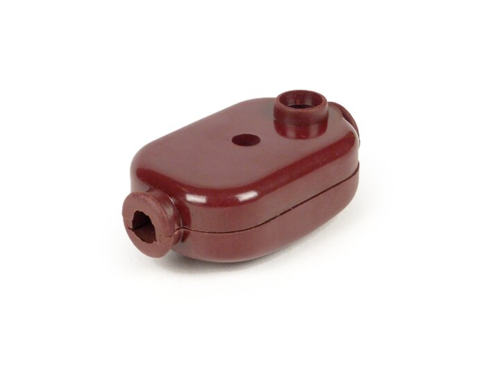 Junction box engine -OEM QUALITY- Vespa VBA1T, VBB1T - VBB2T (-216488), GL 150 (-070721) - external high tension coil - brown