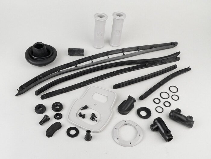 Set komponen karet -KUALITAS OEM- Vespa V50 (seri pertama)