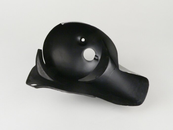 Coiffe de cylindre -Qualité OEM- Vespa PX80, PX125, PX150, Sprint150 (VLB1T), GT125 (VNL2T), GTR125 (VNL2T) - metal, embouti