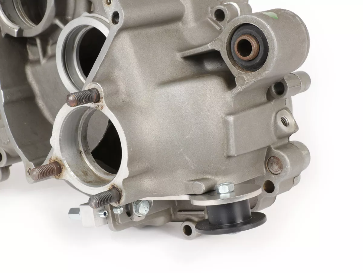Motorhuis voor Vespa V50, V90, PV, ET3, PK S, PK XL, PK XL2, ETS, Motovespa PK75 (3-gaats inlaatspruitstuk, two-pull versnellingspook, Elestart)