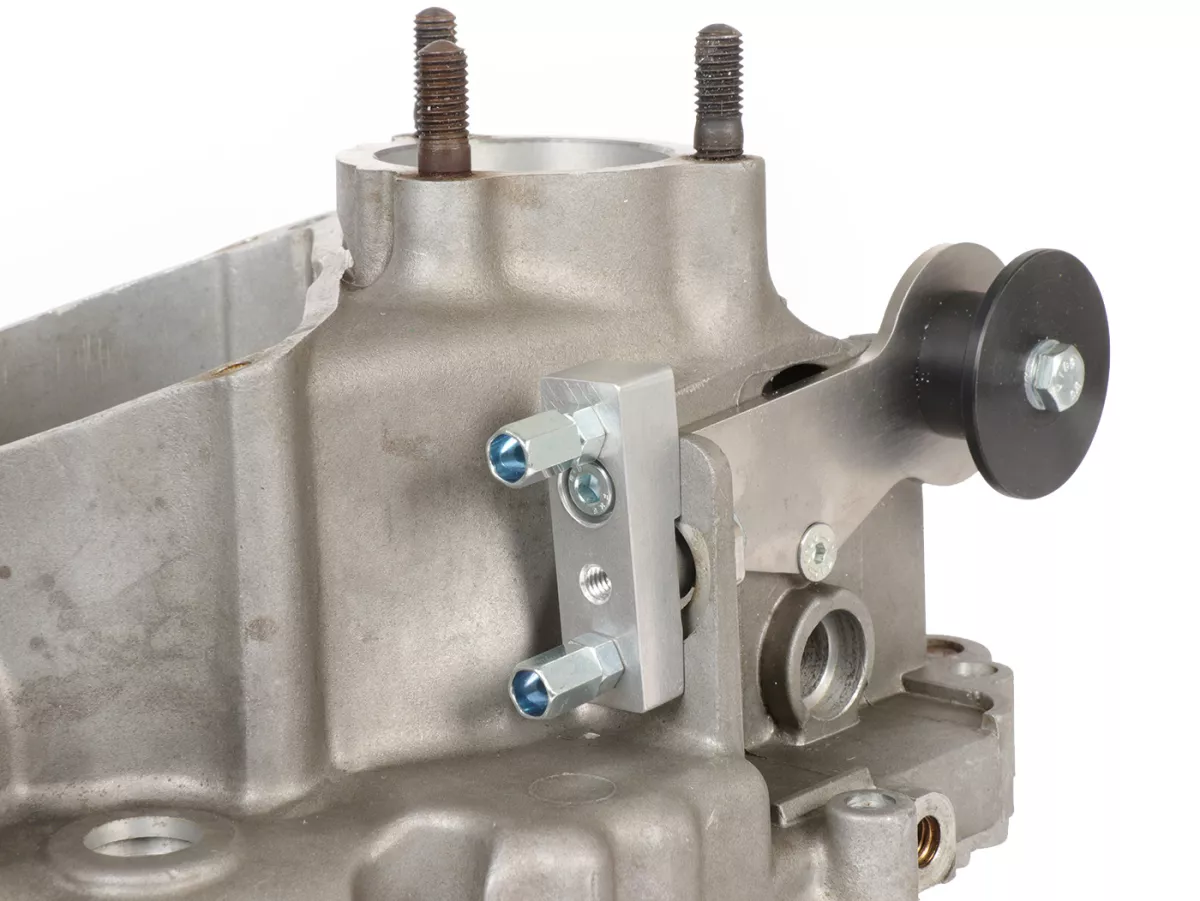 Motorhuis voor Vespa V50, V90, PV, ET3, PK S, PK XL, PK XL2, ETS, Motovespa PK75 (3-gaats inlaatspruitstuk, two-pull versnellingspook, Elestart)