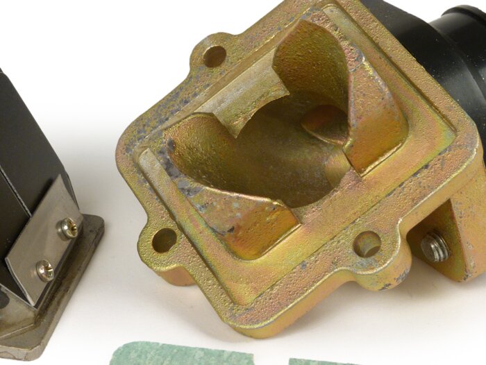 Inlaatspruitstuk -EVERGREEN Imola- Lambretta 186 ccm Imola - AW=Ø34mm (carburateur Ø28-30mm - PHBH, VHSH, PWK28, TMX30, Smartcarb 26-28)