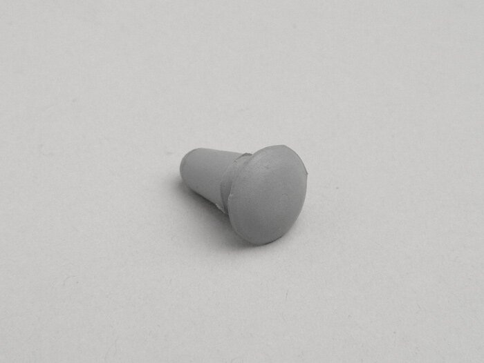 Rear frame grommet -LAMBRETTA- Lambretta LI (series 3), LIS, SX, TV (series 3) - grey