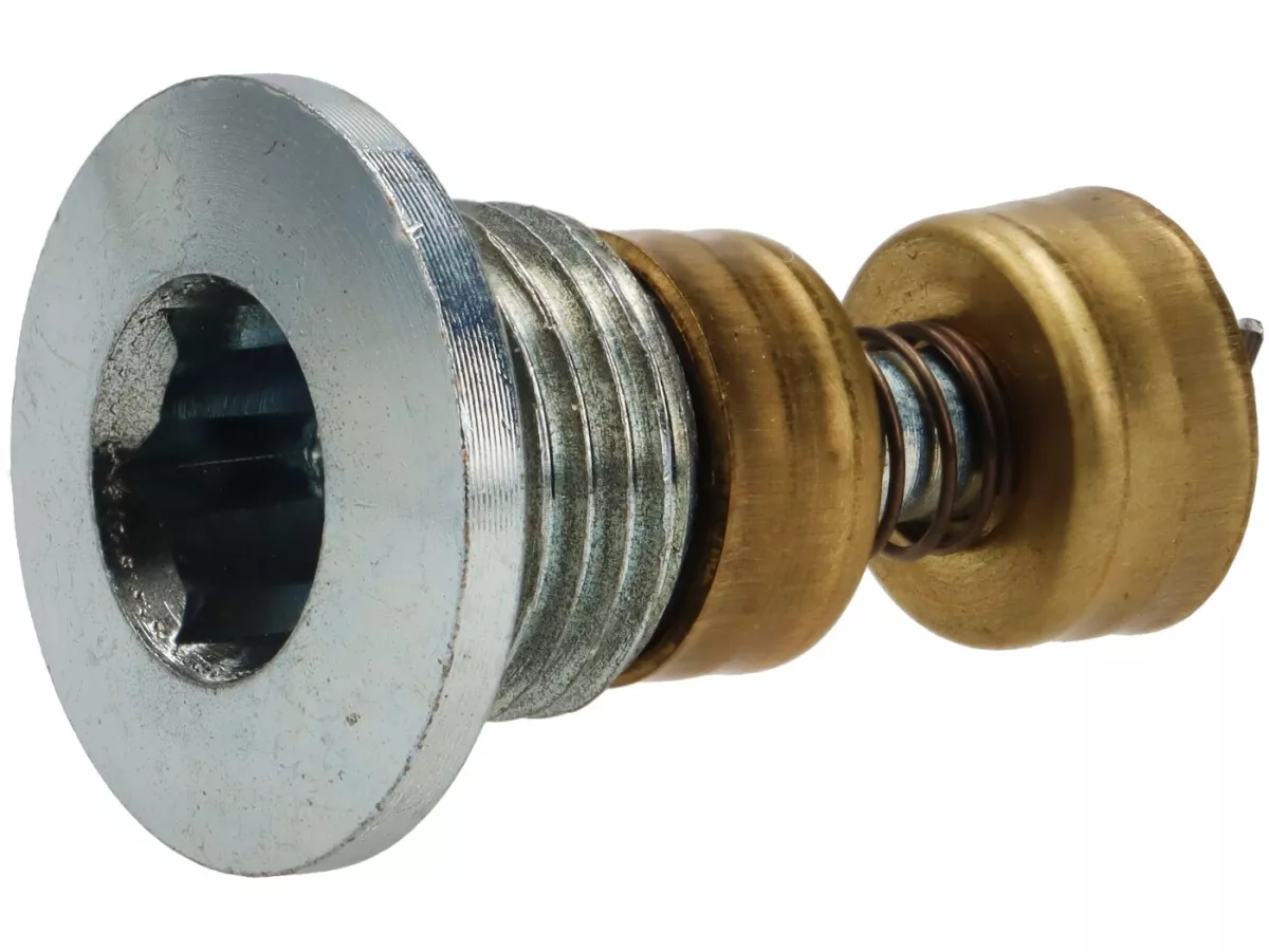 Oil drain plug -LAMBRETTA- LI, LIS, SX, TV (series 2-3), DL, GP, J, Lui - with magnet
