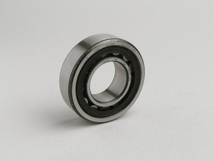 Rullager -NU2205 ECP- (25x52x18mm) - (används för vevaxelns alternatorsida Lambretta GP, DL)