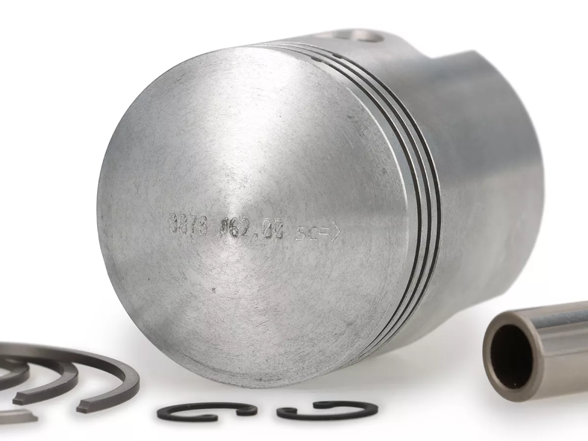 Piston -GOL- Lambretta LI125/150, SX150, GP125/150 - conversion to 175cc - (compression height=39.0mm) - 62:0mm