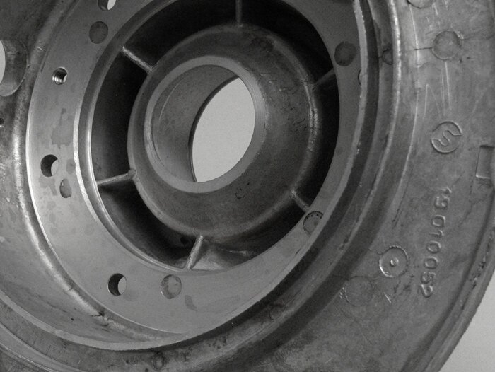 Carcasa del impulsor -SIL- Lambretta LI (Series 2-3), LIS, SX, TV (Series 2-3), DL, GP - Estándar
