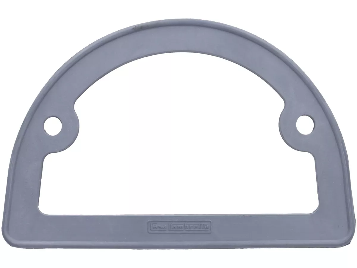 Rubber gasket frame/air intake -LAMBRETTA- LI (series 1-2), TV (series 2) - grey