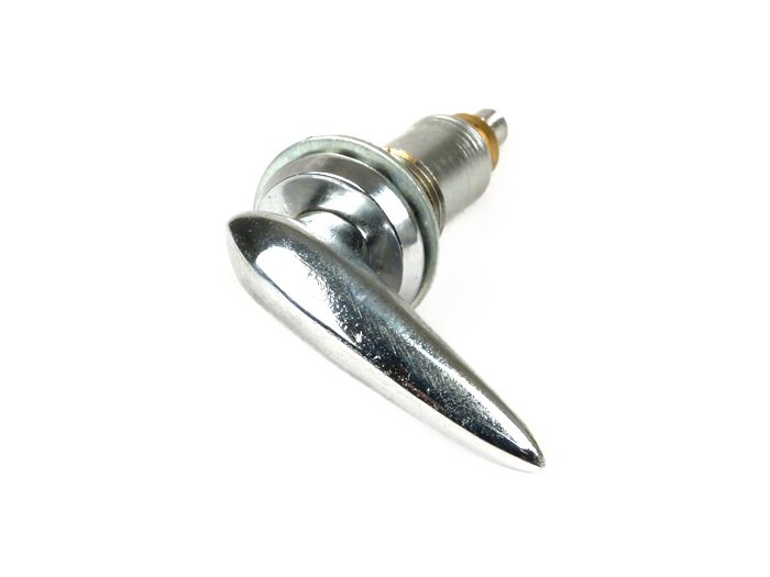 Choke mechanism at frame -LAMBRETTA- LI (series 3), LIS, SX, TV (series 3), DL, GP, J50, J100, J125 (not 50 Special) - chrome