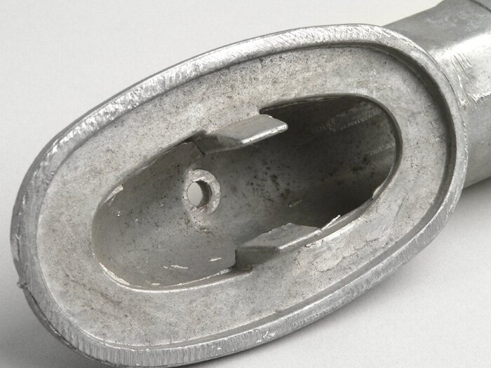 Air filter elbow -SIL- Lambretta LI (series 2, 02.1961-), TV (series 2, 02.1961-), LI (series 3), LIS, SX, TV (series 3), DL, GP