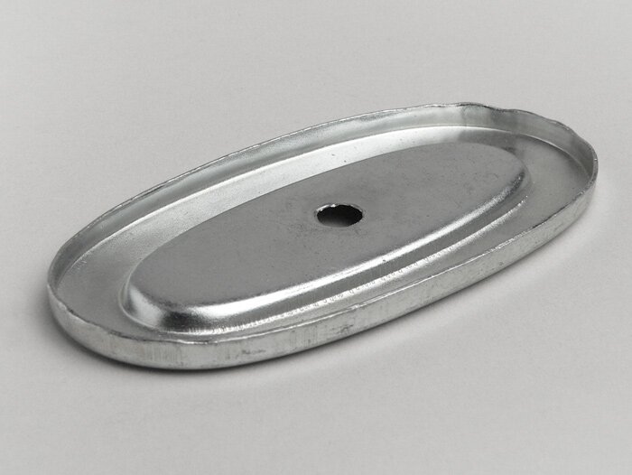 Air filter back plate -SIL- Lambretta LI (series 2, 02.1961-), TV (series 2, 02.1961-), LI (series 3), LIS, SX, TV (series 3), DL, GP