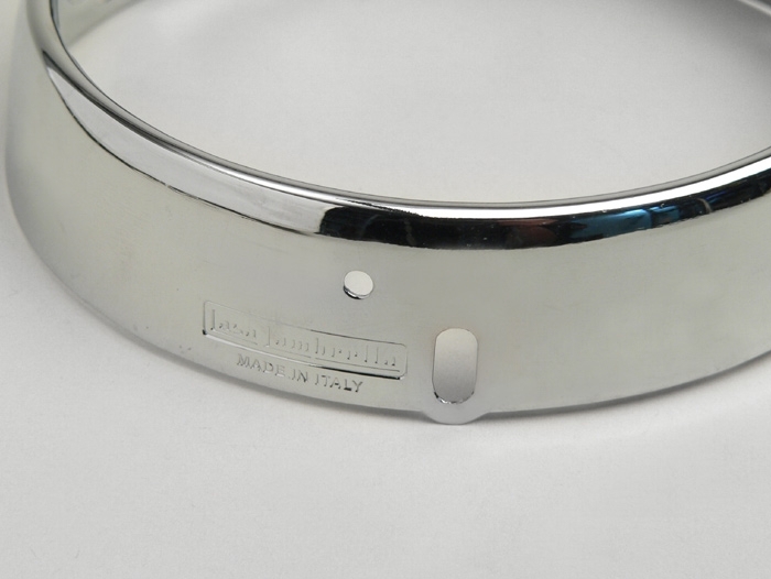 Cincin trim lampu depan -CASA LAMBRETTA, Ø = 115mm, CEV- Lambretta J125 (4 kecepatan)