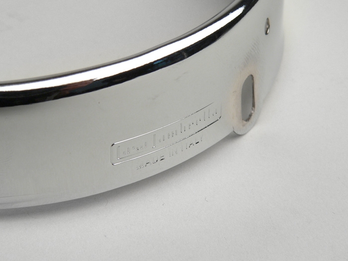 Cincin trim lampu depan -CASA LAMBRETTA, Ø = 115mm, CEV- Lambretta J125 (4 kecepatan)