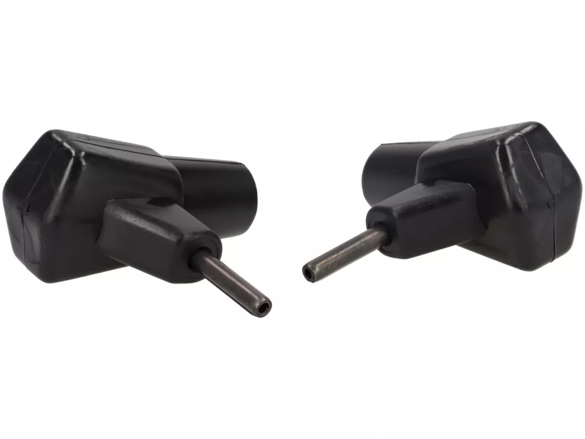 Piedini di supporto -LAMBRETTA- LI, LIS, SX, TV, DL, GP - Nero