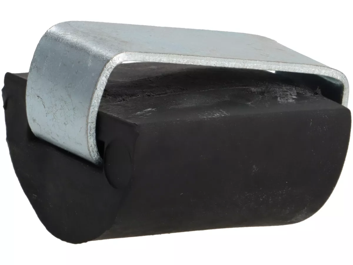 Tapa lateral de goma del parachoques con clip -LAMBRETTA- LI (a partir de 1964), LIS (a partir de 1964), SX, TV (a partir de 1964), DL, GP
