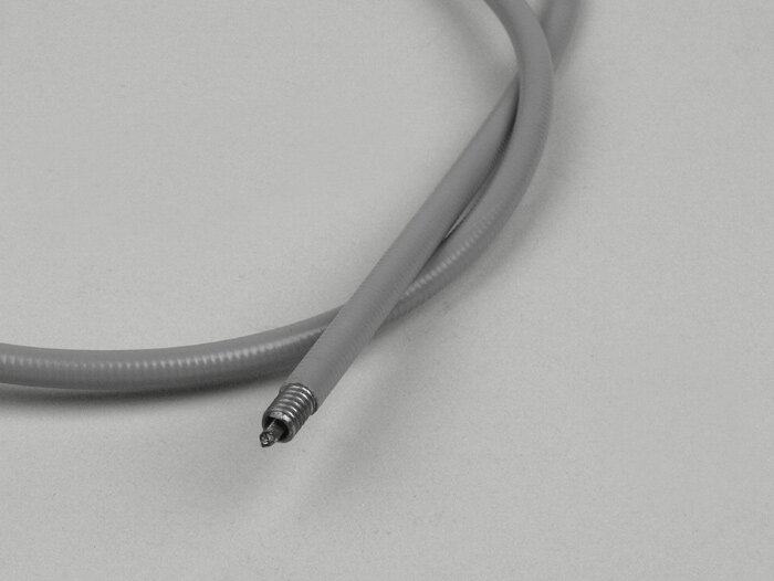 Speedo cable -LAMBRETTA- indian speedos LI (series 3), LIS, SX, TV (series 3), DL, GP - grey