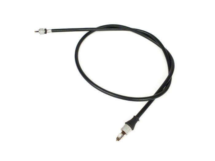 Speedo cable -IMPORT- Lambretta indian speedos LI (series 3), LIS, SX, TV (series 3), DL, GP - black