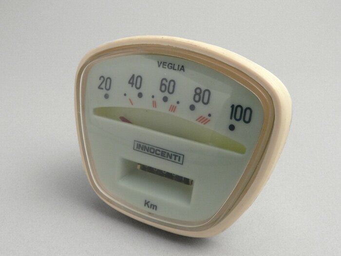 Snelheidsmeter -IMPORT- Lambretta- LI 125-150 (serie 3), LIS - 100km/h