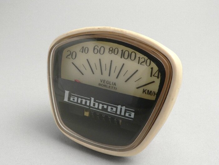 Snelheidsmeter -LAMBRETTA- DL 200, GP 200 - 140km/h