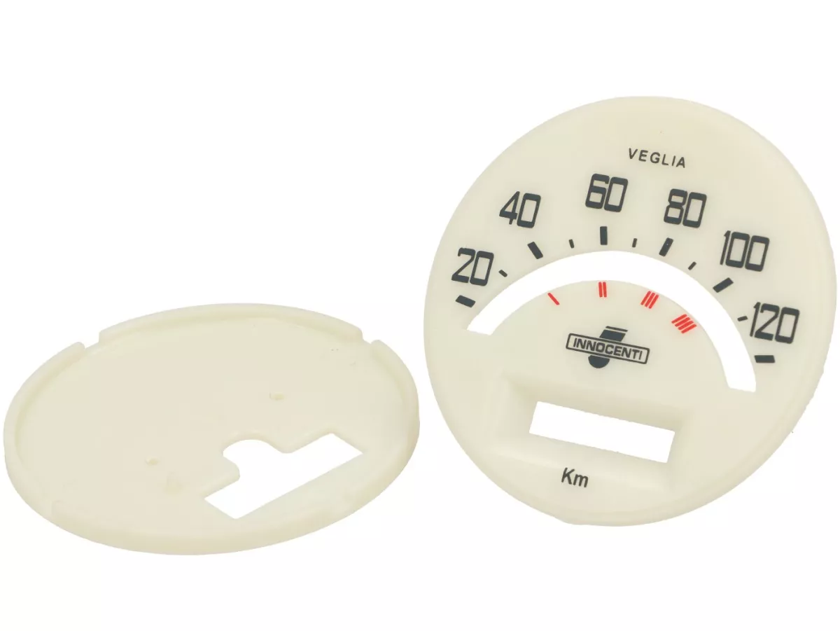 Snelheidsmeter -LAMBRETTA- TV (Serie 1-2) - 120km/h