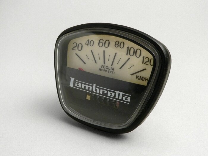 Speedometer -LAMBRETTA- DL 125-150, GP 125-150 - 120km/jam