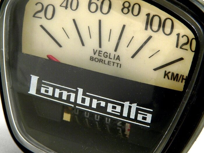 Speedometer -LAMBRETTA- DL 125-150, GP 125-150 - 120km/jam