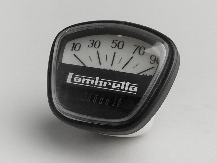 Tachimetro -LAMBRETTA- DL 200, GP 200 - 90 mph