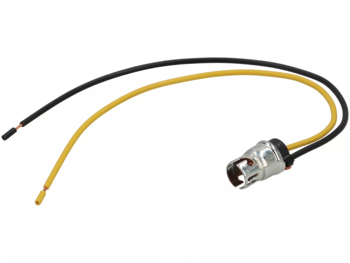Speedo bulb holder -CASA LAMBRETTA-LI, LIS, SX, TV, DL, GP - Ø12mm - also suitable as speedometer light for Vespa PX old (1977-1982)