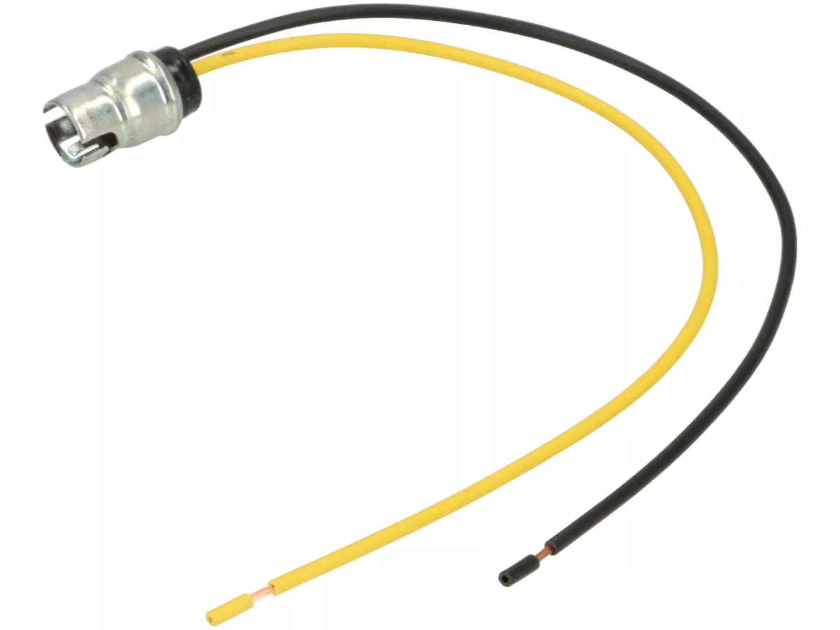 Speedo bulb holder -CASA LAMBRETTA-LI, LIS, SX, TV, DL, GP - Ø12mm - also suitable as speedometer light for Vespa PX old (1977-1982)