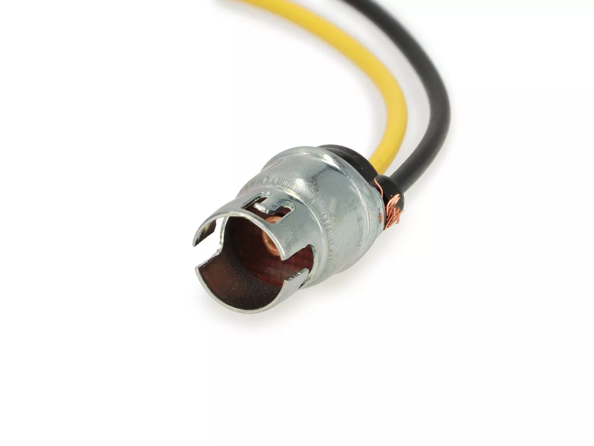 Speedo bulb holder -CASA LAMBRETTA-LI, LIS, SX, TV, DL, GP - Ø12mm - also suitable as speedometer light for Vespa PX old (1977-1982)