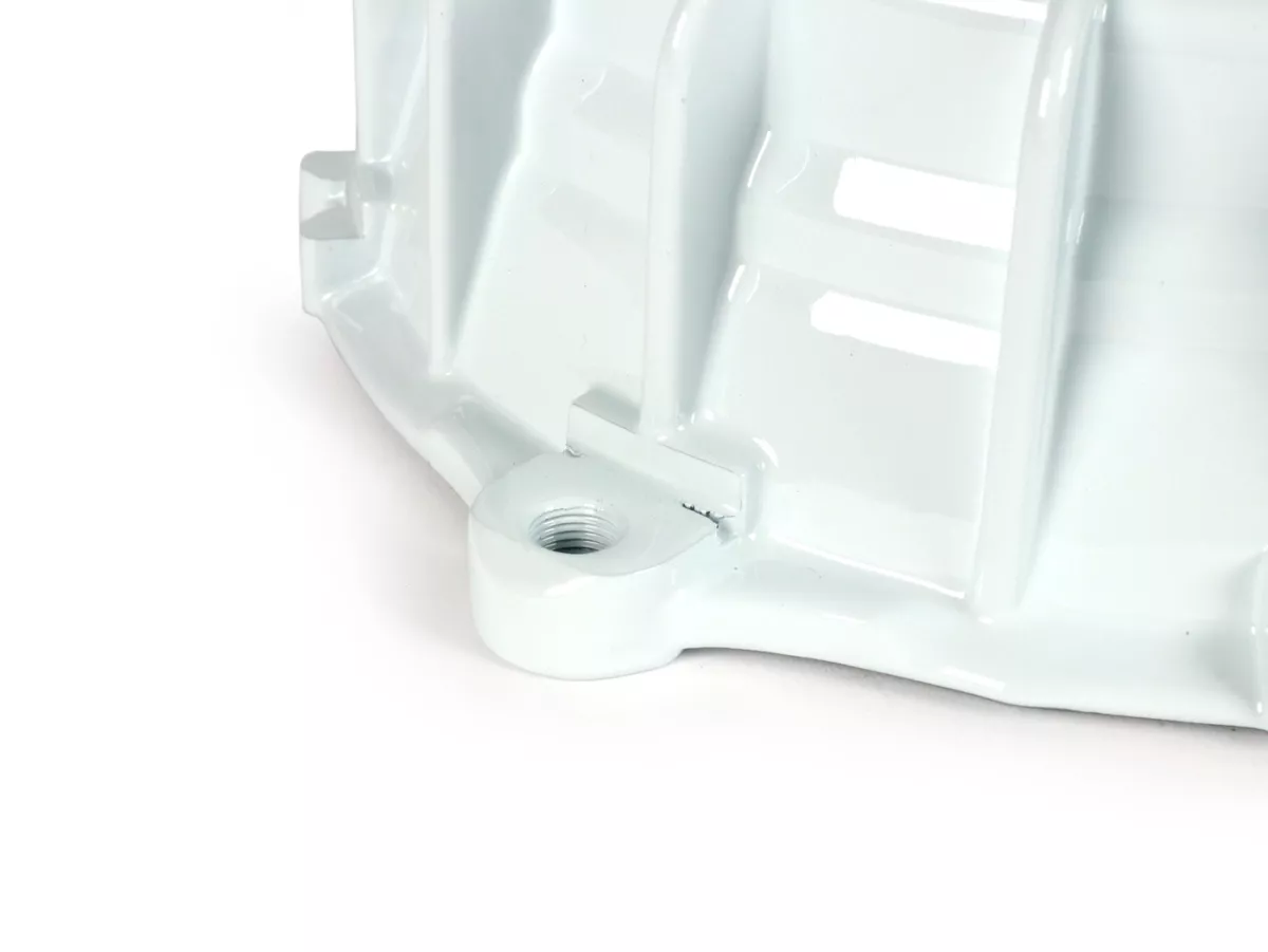 Tambor de freno trasero -UNI Auto- Lambretta LI (Serie 3), LIS, SX, TV (Serie 3), DL, GP - pintado blanco