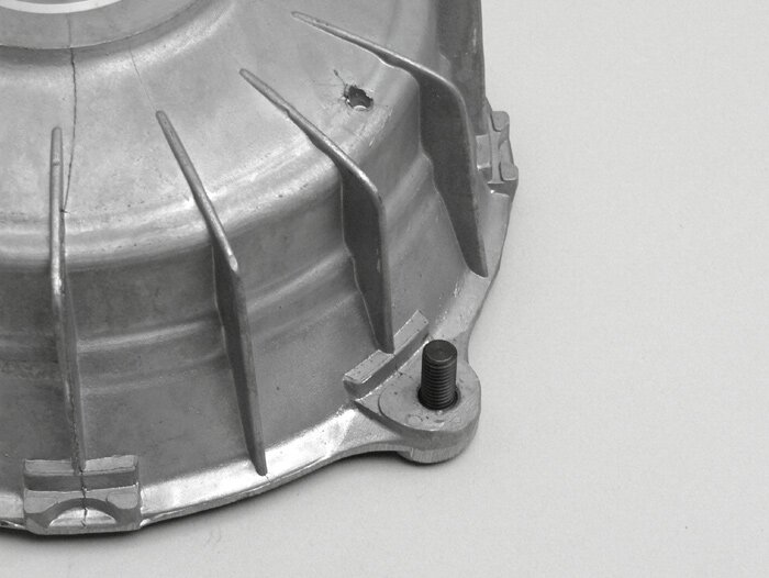 Tambor de freno trasero -FA ITALIA- Lambretta LI (Serie 3), LIS, SX, TV (Serie 3), DL, GP - sin pintar