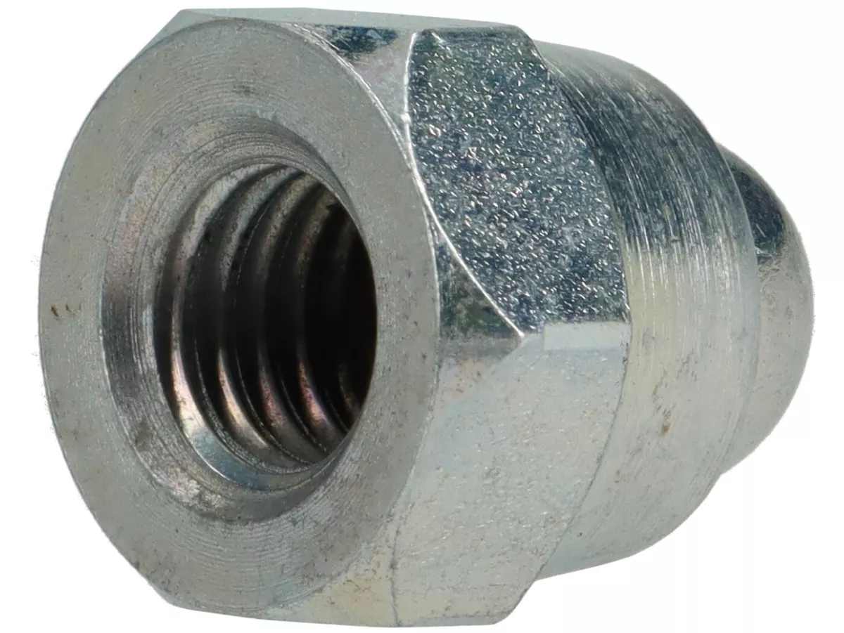 Dopmoer -DIN 986- M8 x 1,25, SW=14 (gebruikt voor remtrommel Lambretta LI, LIS, SX, TV, DL, GP, J, Lui)