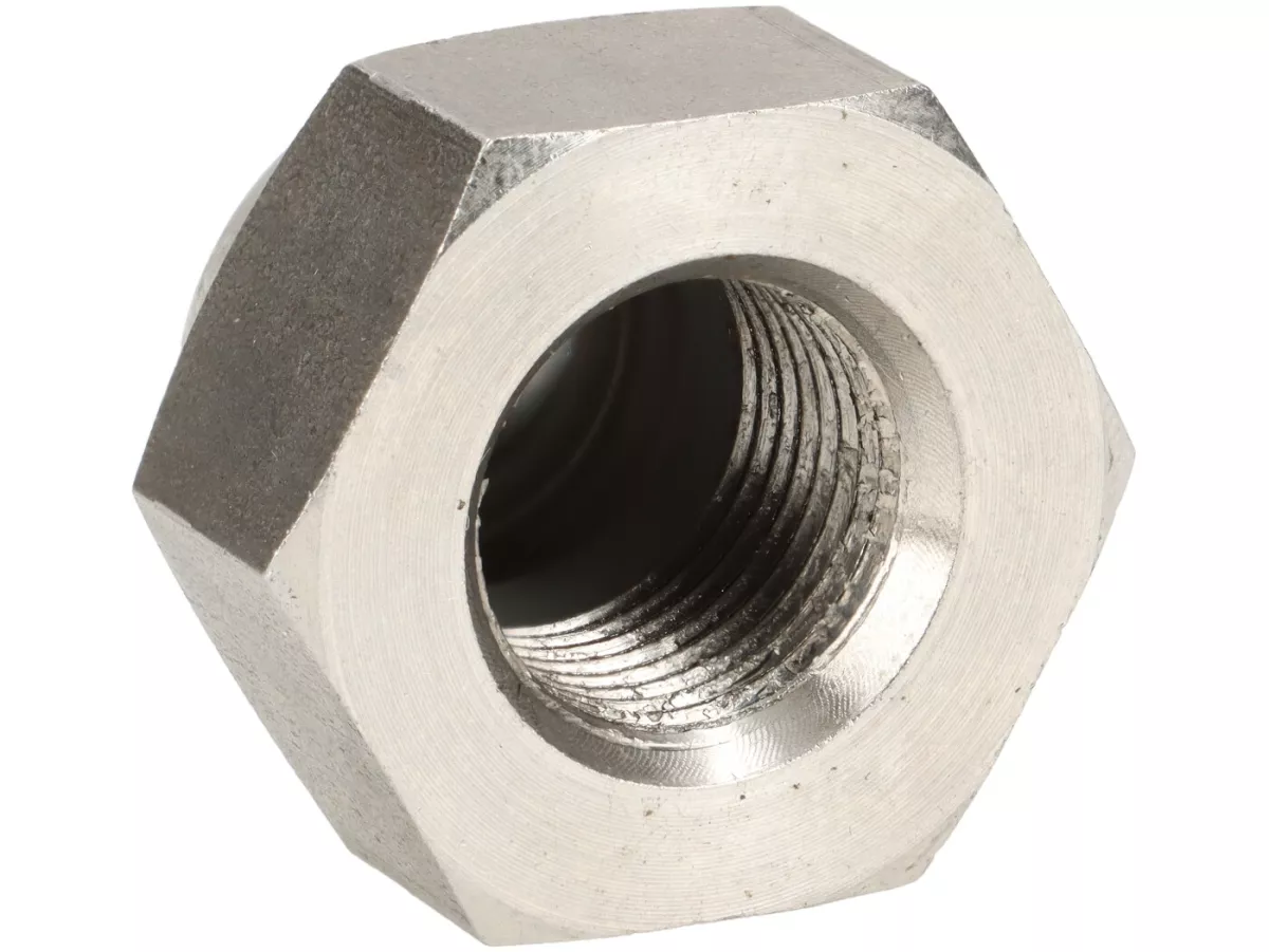 Tuerca de sombrerete rueda trasera M16 -LAMBRETTA- LI, LIS, SX, TV (series 2-3), DL, GP - acero inoxidable