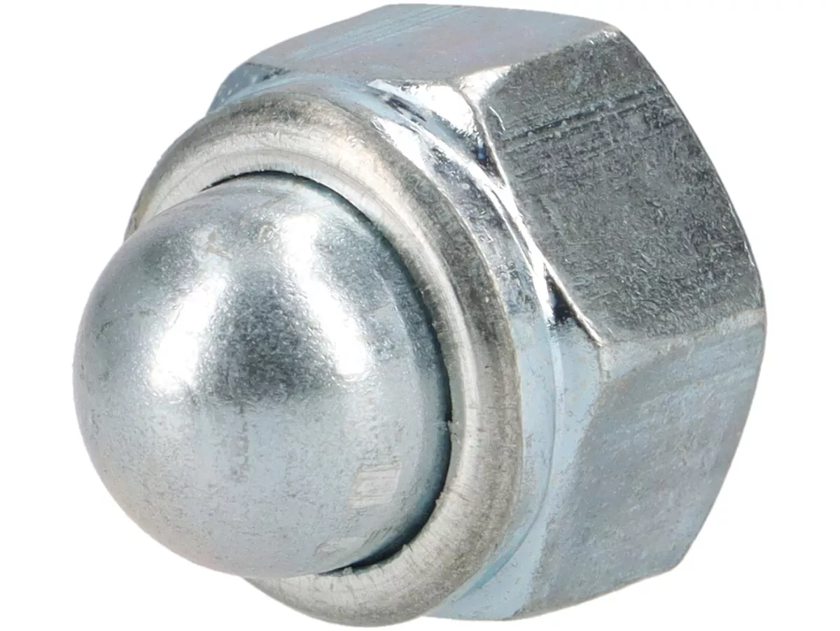 Mur penutup -DIN 986- M8 x 1.25, SW = 13 (digunakan untuk drum rem Lambretta LI, LIS, SX, TV, DL, GP, J, Lui)