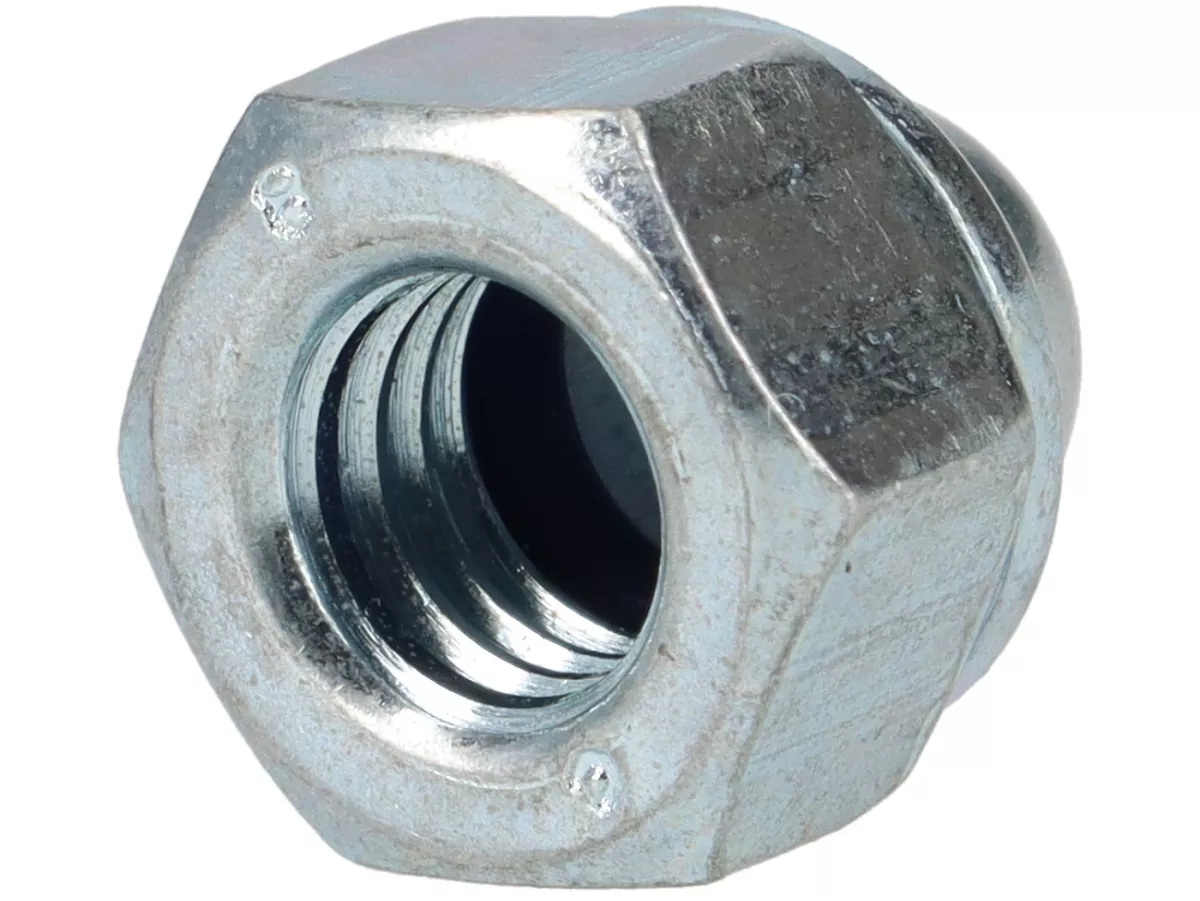 Mur penutup -DIN 986- M8 x 1.25, SW = 13 (digunakan untuk drum rem Lambretta LI, LIS, SX, TV, DL, GP, J, Lui)