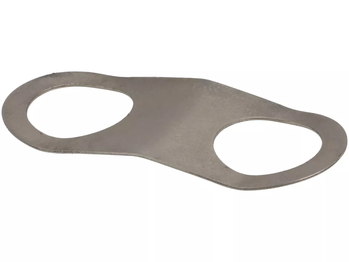 Brake shoe locating spring plate -CASA LAMBRETTA- Lambretta LI, LIS, SX, TV (series 2, series 3)