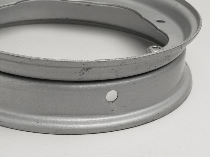 Roda -CASA LAMBRETTA- Lambretta J50 (hingga tahun 1967) 9 inci - Abu-abu
