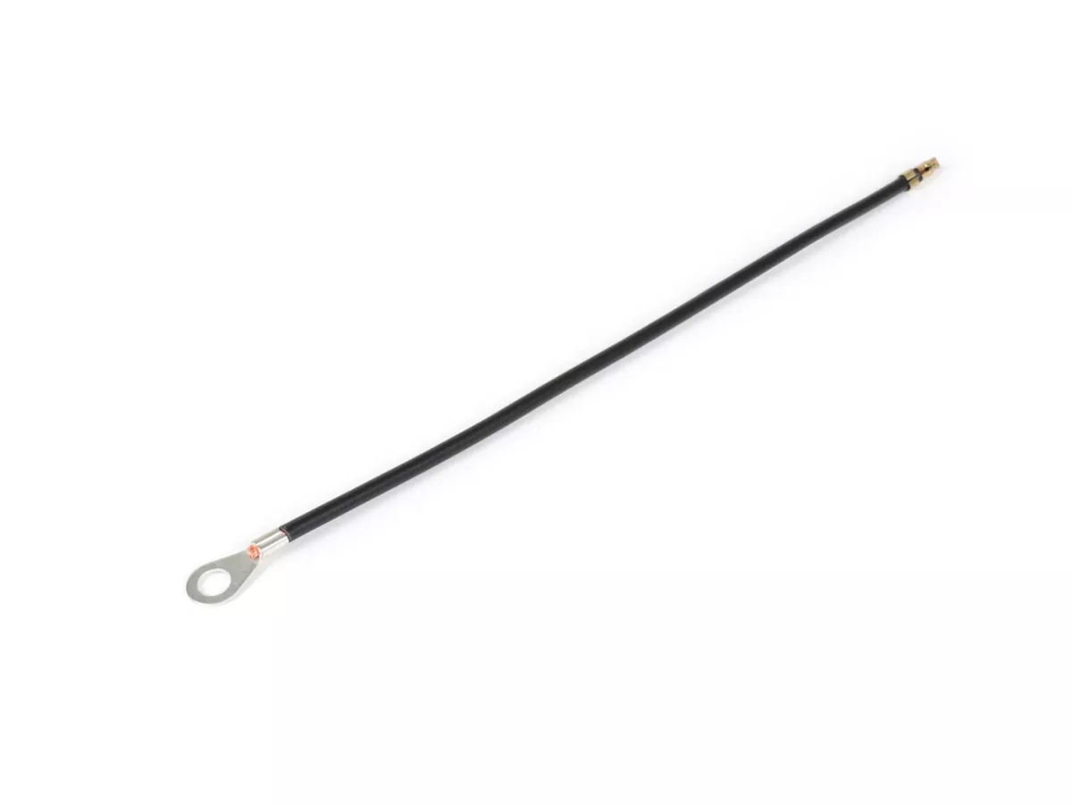 Cavo di massa fanale posteriore -CASA LAMBRETTA- Lambretta LI, LIS, SX, TV (Serie 3), DL, GP - isolato, con spina