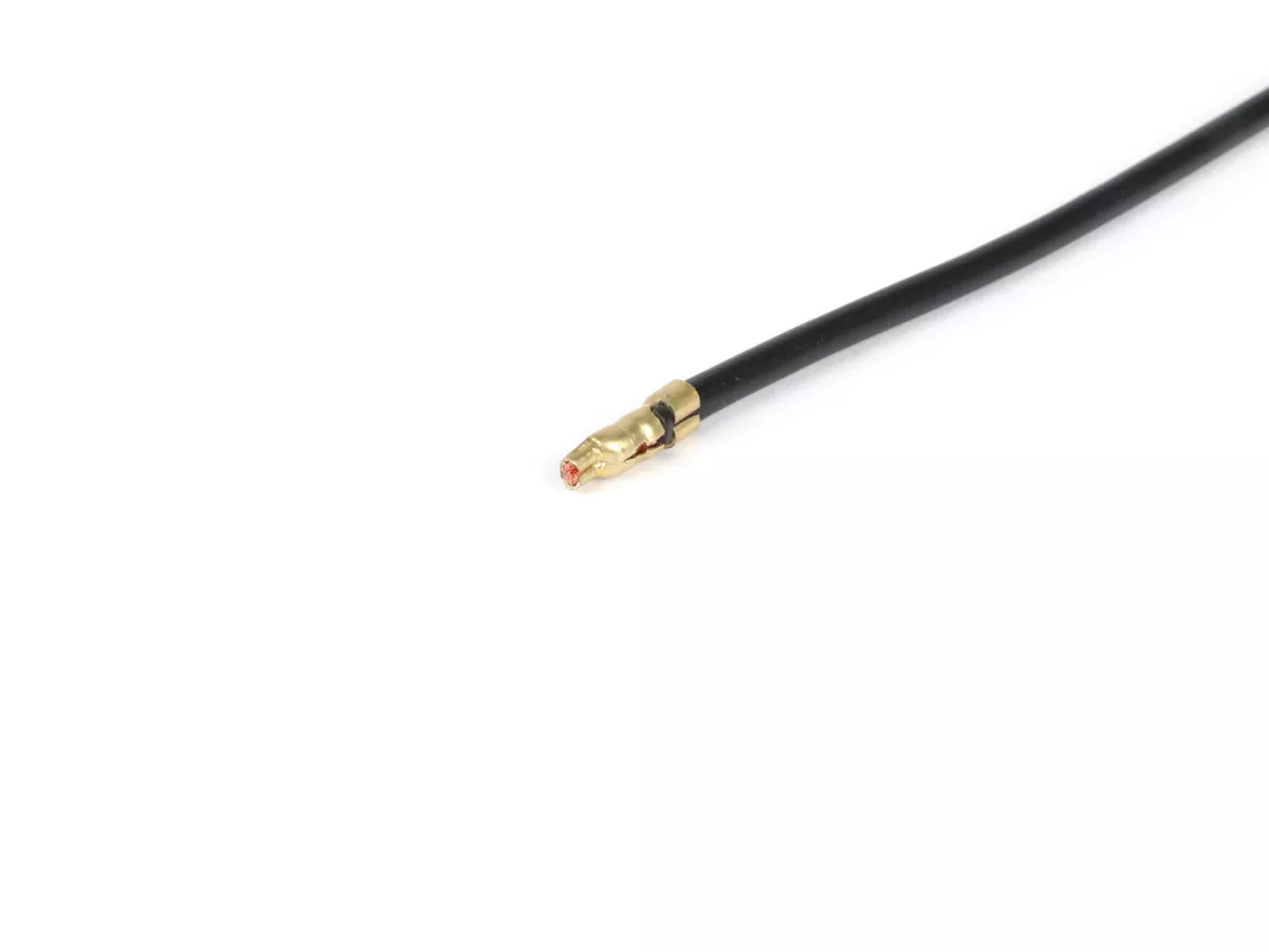 Cavo di massa fanale posteriore -CASA LAMBRETTA- Lambretta LI, LIS, SX, TV (Serie 3), DL, GP - isolato, con spina