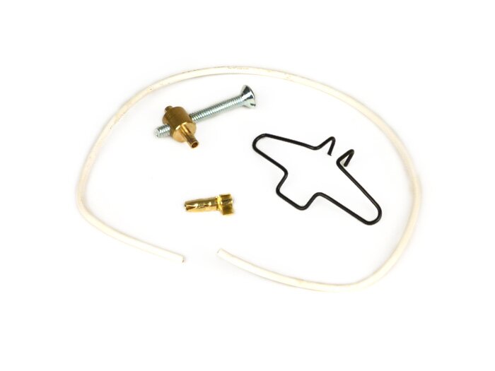 Set earth wire and screw adjuster spring for headlight -LAMBRETTA- LIS, SX, TV (series 3), DL, GP