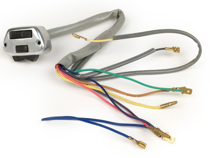Interruptor de luz -LAMBRETTA- DL, GP (modelos indios con indicador)