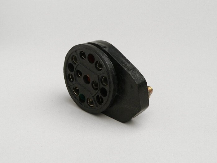 Morsettiera -IMPORT- Lambretta LI (Serie 3), LIS, SX, TV (Serie 3), DL, GP, J100, J125 - Accensione a contatto