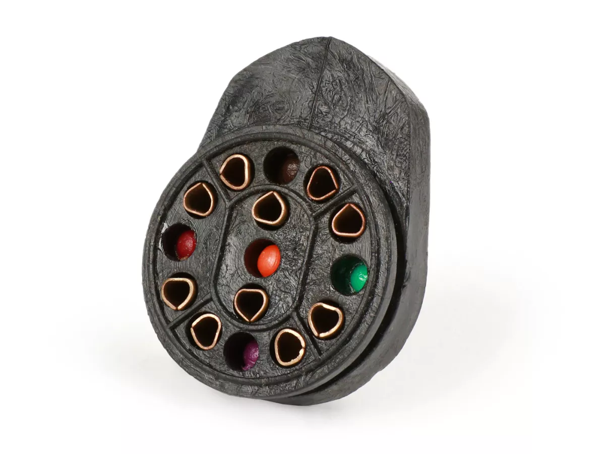 Aansluitingenkaart -CASA LAMBRETTA- Lambretta LI (serie 3), LIS, SX, TV (serie 3), DL, GP, J100, J125 - Contactontsteking
