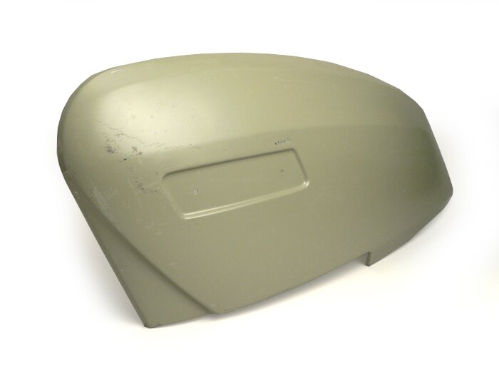 Tapa lateral izquierda -LAMBRETTA- DL, GP - metal