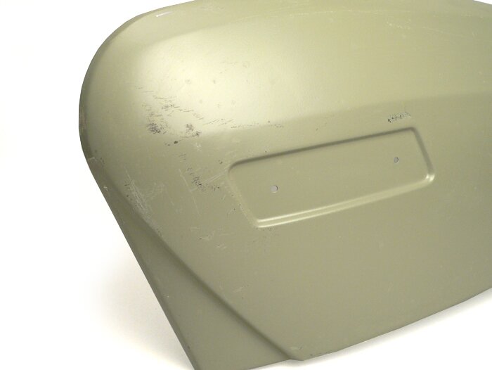 Tapa lateral izquierda -LAMBRETTA- DL, GP - metal