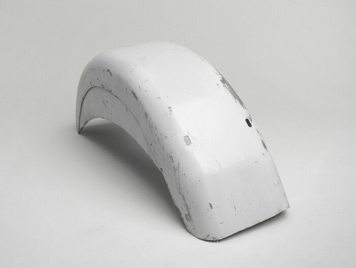 Achterspatbord -LAMBRETTA- LI (serie 3), LIS, SX, TV (serie 3), DL, GP - metaal, gegrond