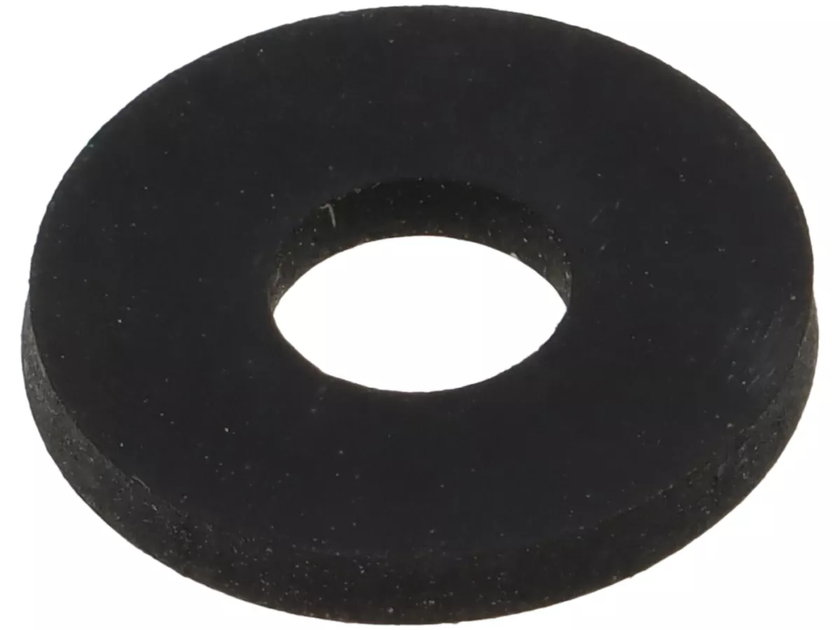Rubber buffer for bodyparts (round) -CASA LAMBRETTA- Lambretta LI, LIS, SX, TV, DL, GP - 6,5mm x 17mm x 2mm
