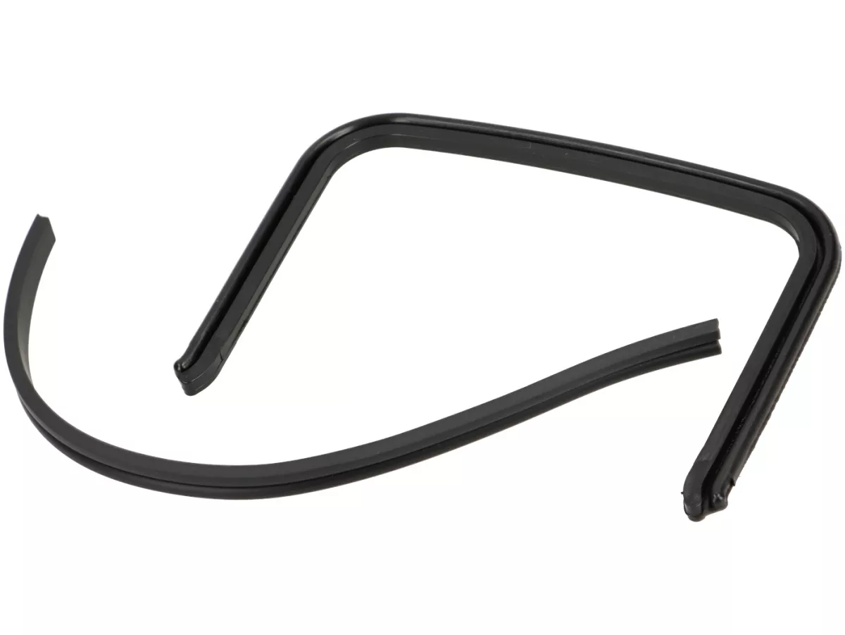 Set karet bagian jembatan/rangka/perisai kaki -LAMBRETTA- Lambretta DL, GP - Hitam