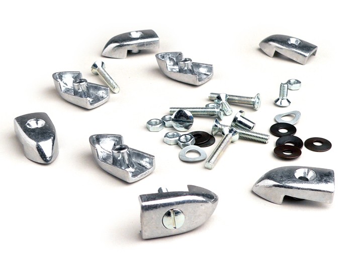 Set di terminali per pedate -LAMBRETTA- LI (Serie 3), LIS, SX, TV (Serie 3)